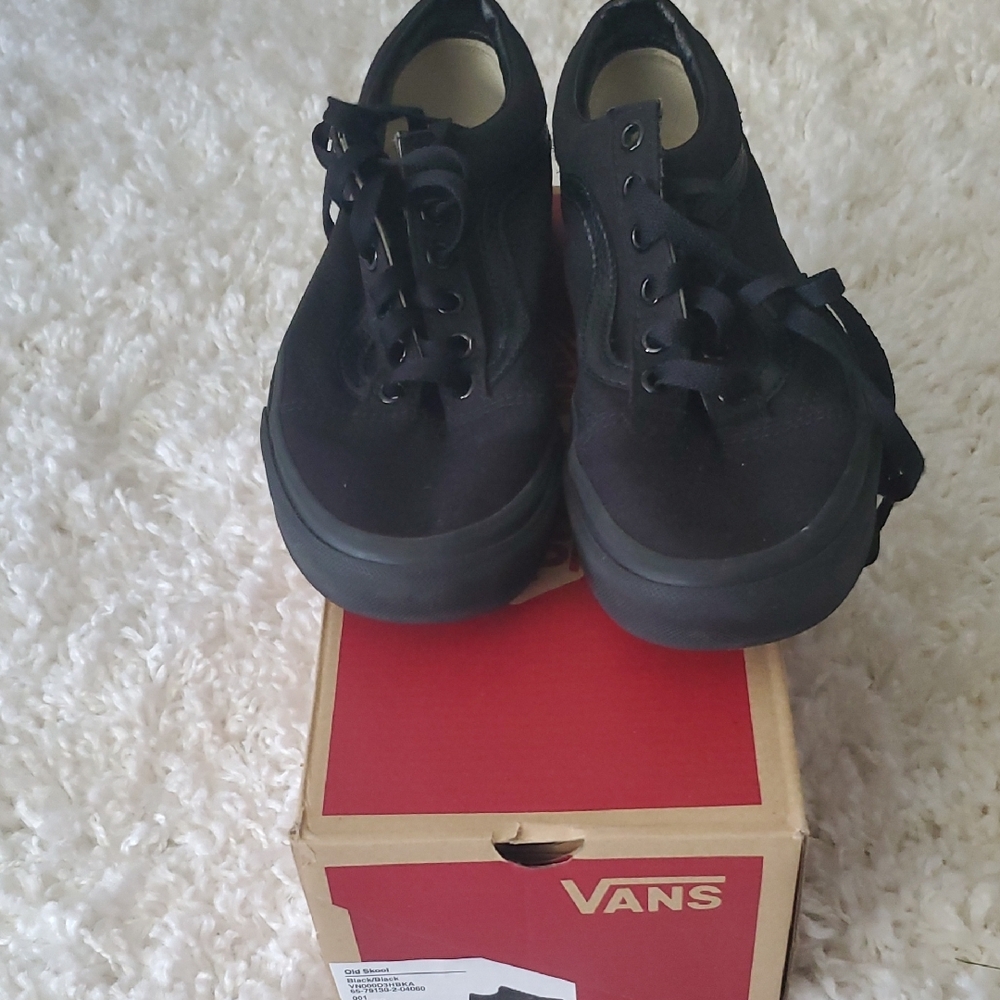 Vans Black Sneakers